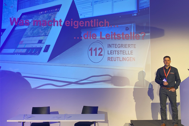 Vortrag "...die Leitstelle?", Tobias Schopp, Ausbildung Integrierte Leitstelle Reutlingen
